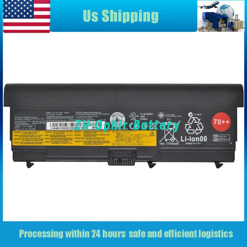 Batería Original Lenovo Thinkpad 70+ T430 L430 W530 T530 | Cuotas Sin