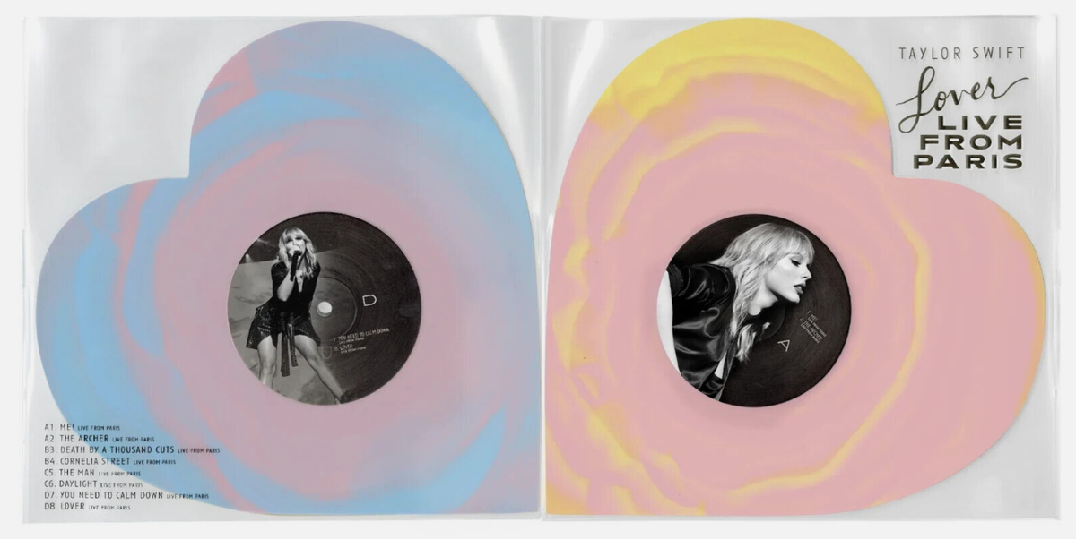 Taylor Swift　Lover Live From Paris　レコード Taylor Swift – Lover (Live From Paris) – 2 x Vinyl