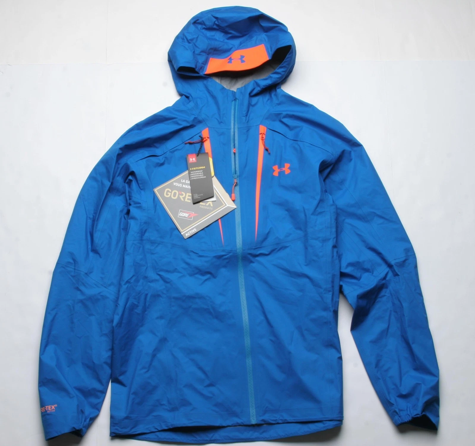 Under Armour Atlas Gore Active Jacket (L) Cruise Blue