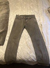 Levi's 510 Men's Gray Skinny Fit Jeans Size 31x32