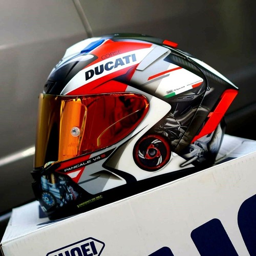 Moto GP X14 Spirit Motorcycle Racing Pista Bike Full Face Helmet Ducati V4  2021 | eBay