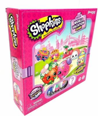 Shopkins World Vacation Game Pressman Moose 2-4 Players   Brand New