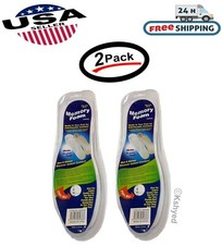 Ortho Memory Foam Insoles Unisex Fits Any Shoe Cushion Feet Pad 2 Pack - New