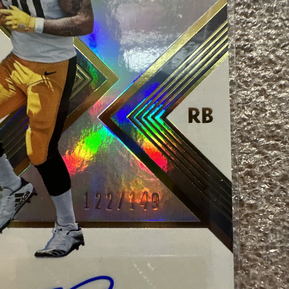 2017 Donruss Elite Turn of the Century James Conner TC-25 Auto 84/149 Steelers - Image 3 of 4