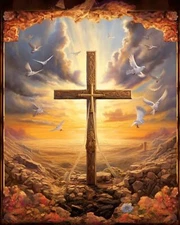 Jesus God DIY Paint by Numbers for Adults 16''x20''(Frameless), Inspire 05 