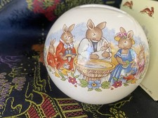 Bunnykins Royal Doulton Bone China Money Ball Celebrate Christening NIB