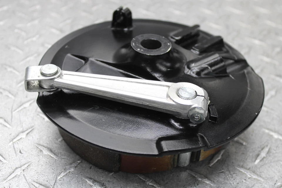 Yamaha XT550 1982 montaje de tambor de freno delantero 5Y1-25121-00-98 Foto 2 de 4