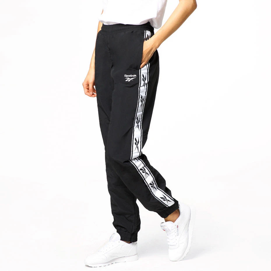 Reebok Women's LF Woven Track Pants Black BQ3959