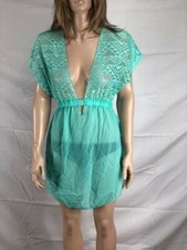 NWT Women's Miken Swim Green Mermaid Cover-Up