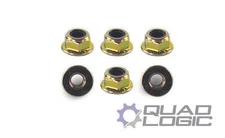 Polaris RZR Sportsman Scrambler Ranger Nylock Flange Nut (Set of 6) - 7542343