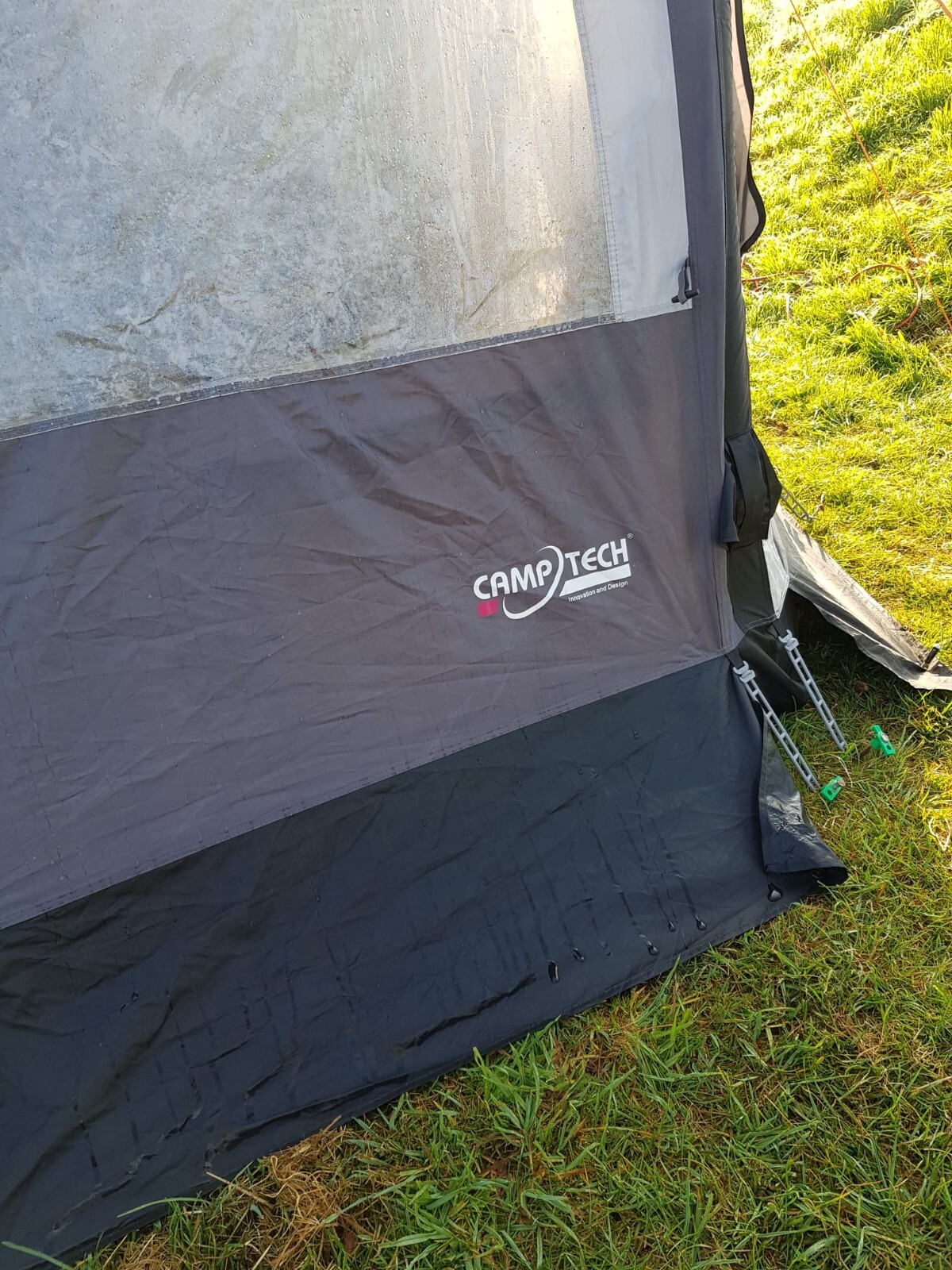 Inflateable Caravan Awning Camptech Airdream Lux 390 eBay