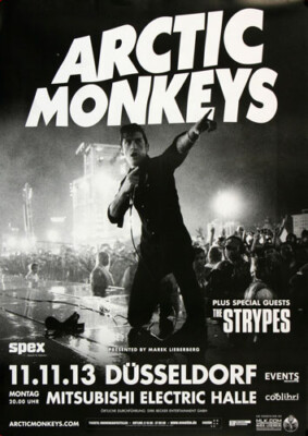 Arctic Monkeys - AM Tour , Düsseldorf 2013 | Konzertplakat | Poster