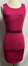 armani exchange women elegant dress size S pink Stretch