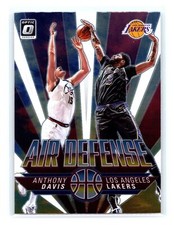 2021-22 Donruss Optic Basketball #2 Anthony Davis Air Defense Los Angeles Lakers