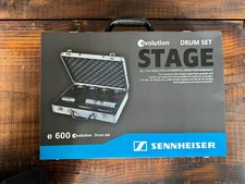 Sennheiser Drum Kit 600 e600 Drum Mic Package with Case Free ship E602 E604 E614