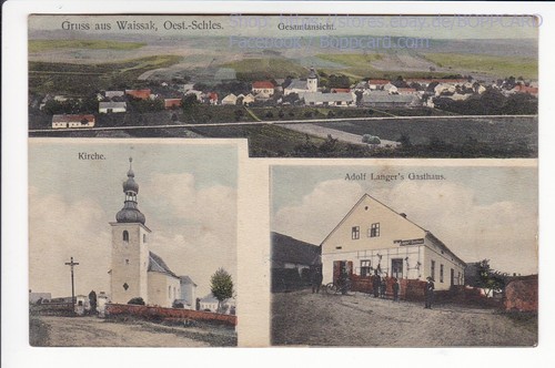 Moravia, distretto di Freudenthal, saluto da Waissak, Vysoka ze SLEZSKU, LOCANDA