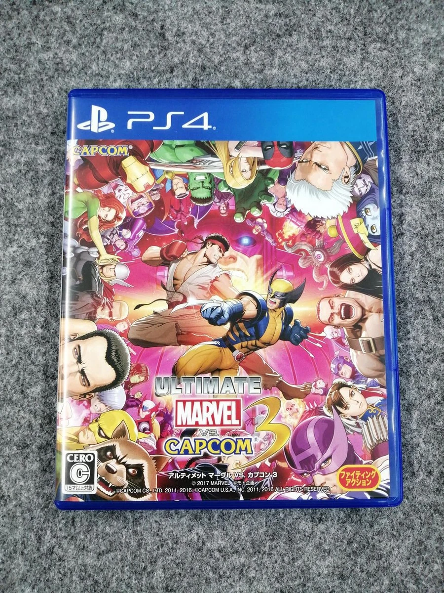Sony PlayStation 4 Ultimate Marvel vs. Capcom 3 Video Games for