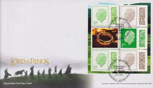 GB FDC 2023-26 CY PRESTIGE BARCODED PANES KING CHARLES CY SERIES *SPECIAL PRICE*