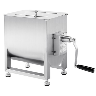 Commercial Manual Meat Mixer 30LB Meat Sausage Hand Mixing Machine Stainless