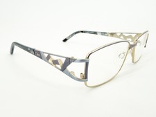 Cazal 1074 Eyeglasses FRAMES 004 Silver 55 16-135 Gray Germany L811