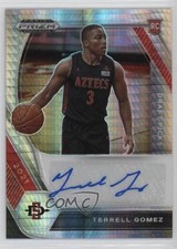 2021-22 Panini Prizm Draft Picks Hyper Terrell Gomez #DP-TGO Auto 1bi0