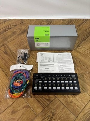 Korg SQ-1 Analog Step Sequencer mit Box getestet Modular Synth Eurorack...