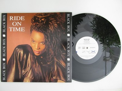 Black Box   Ride On Time 12'' Single Vinyl Italo EURO House  DE 1989 CLEANED EX