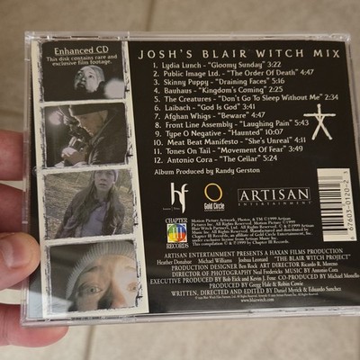 Josh's Blair Witch Mix Enhanced CD Soundtrack Album 1999 Chapter III Records