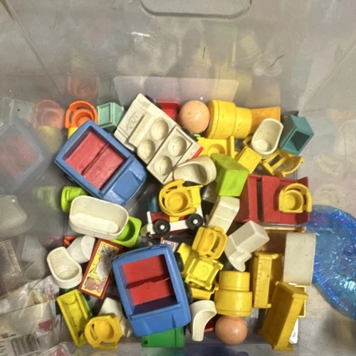 Fisher-Price Little People Vintage Cars Vehicles & Accessories Lot