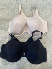 SET (2) Soma 40DD Bra Vanishing 360 Perfect Coverage Front Closure Underwire