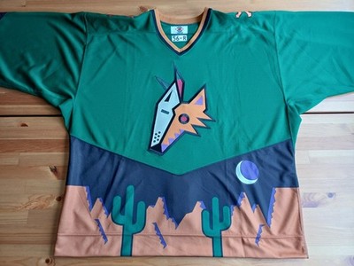 Team Issued Berlin WI Starter 56 Phoenix Arizona Coyotes 90s 1996