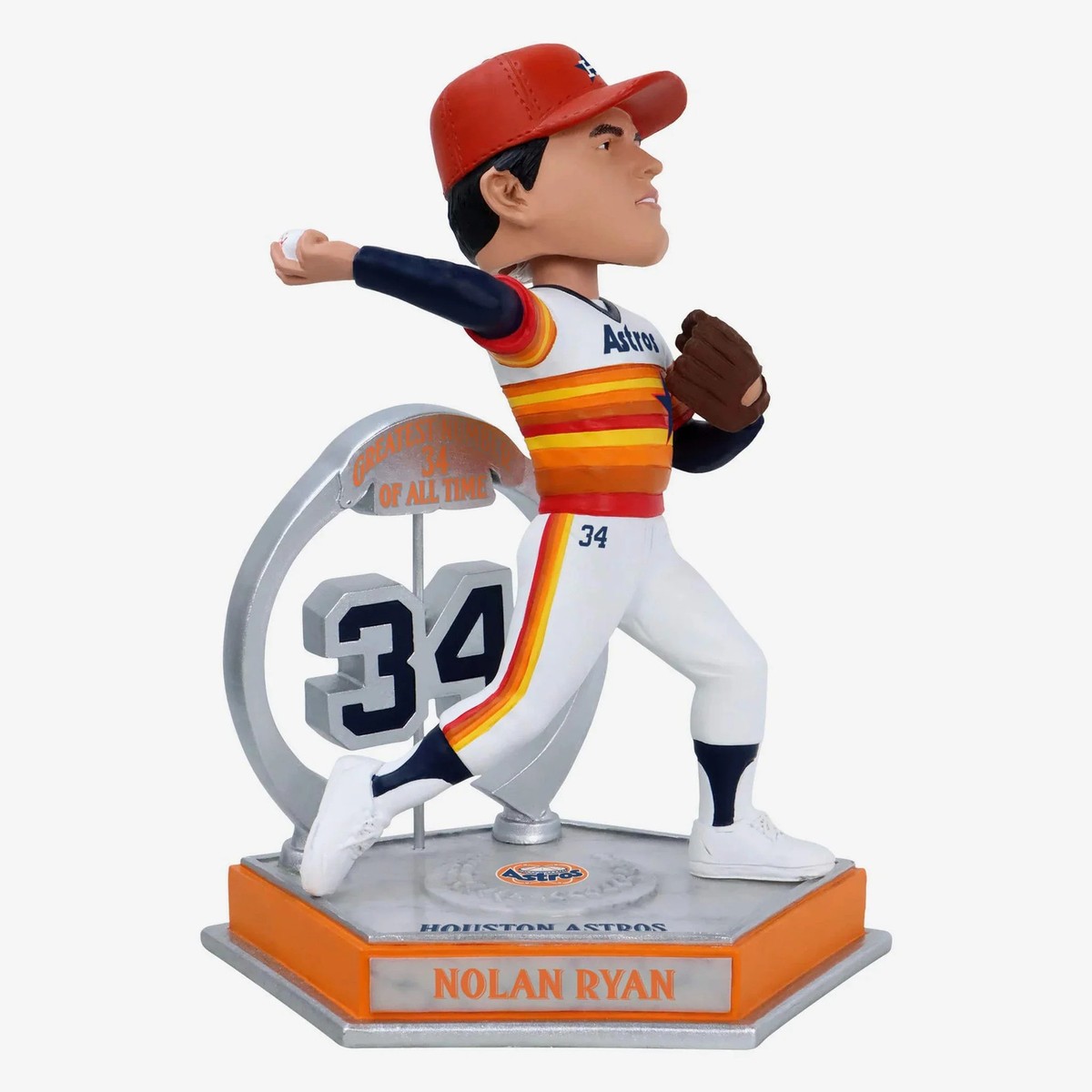 Nolan Ryan Houston Astros Legendary Number 34 Bobblehead MLB | eBay