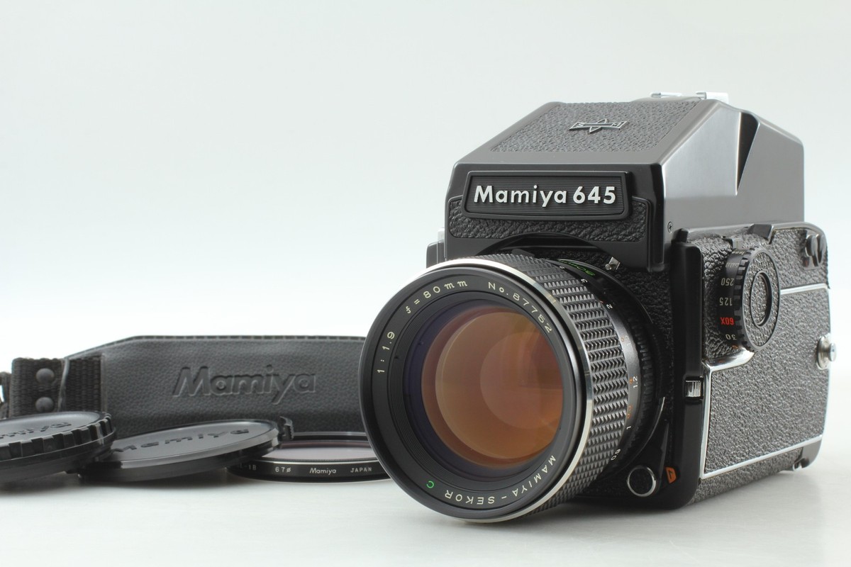 READ [Near MINT] Mamiya M645 1000s Camera C 80mm f1.9 Lens AE