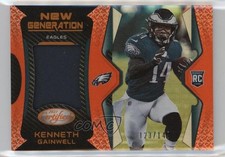 2021 Certified New Generation Jerseys Mirror Orange /149 Kenneth Gainwell 0s1o
