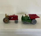 Matchbox Lesney No 2 Muir-Hill Site Dumper & Massey Harris Tractor No 4 England