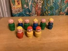 Fisher-Price Little People Family Vintage, Lot Of  9