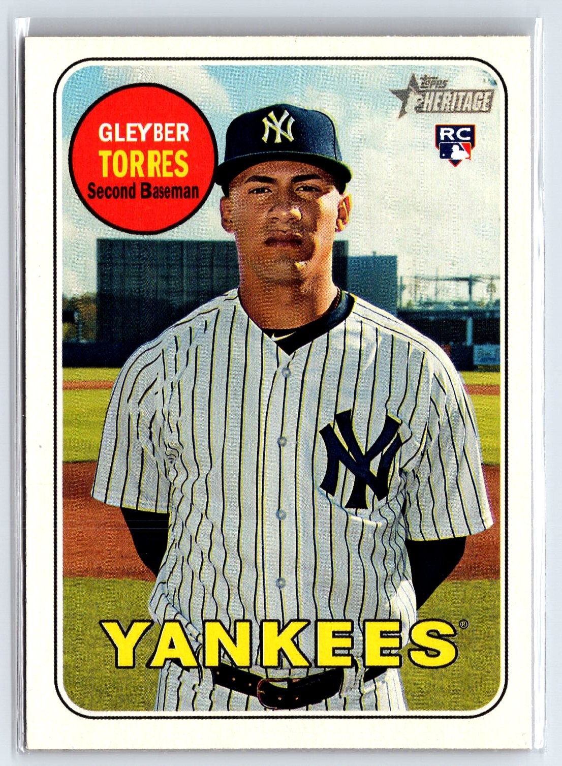 2018 Topps Heritage #603 Gleyber Torres