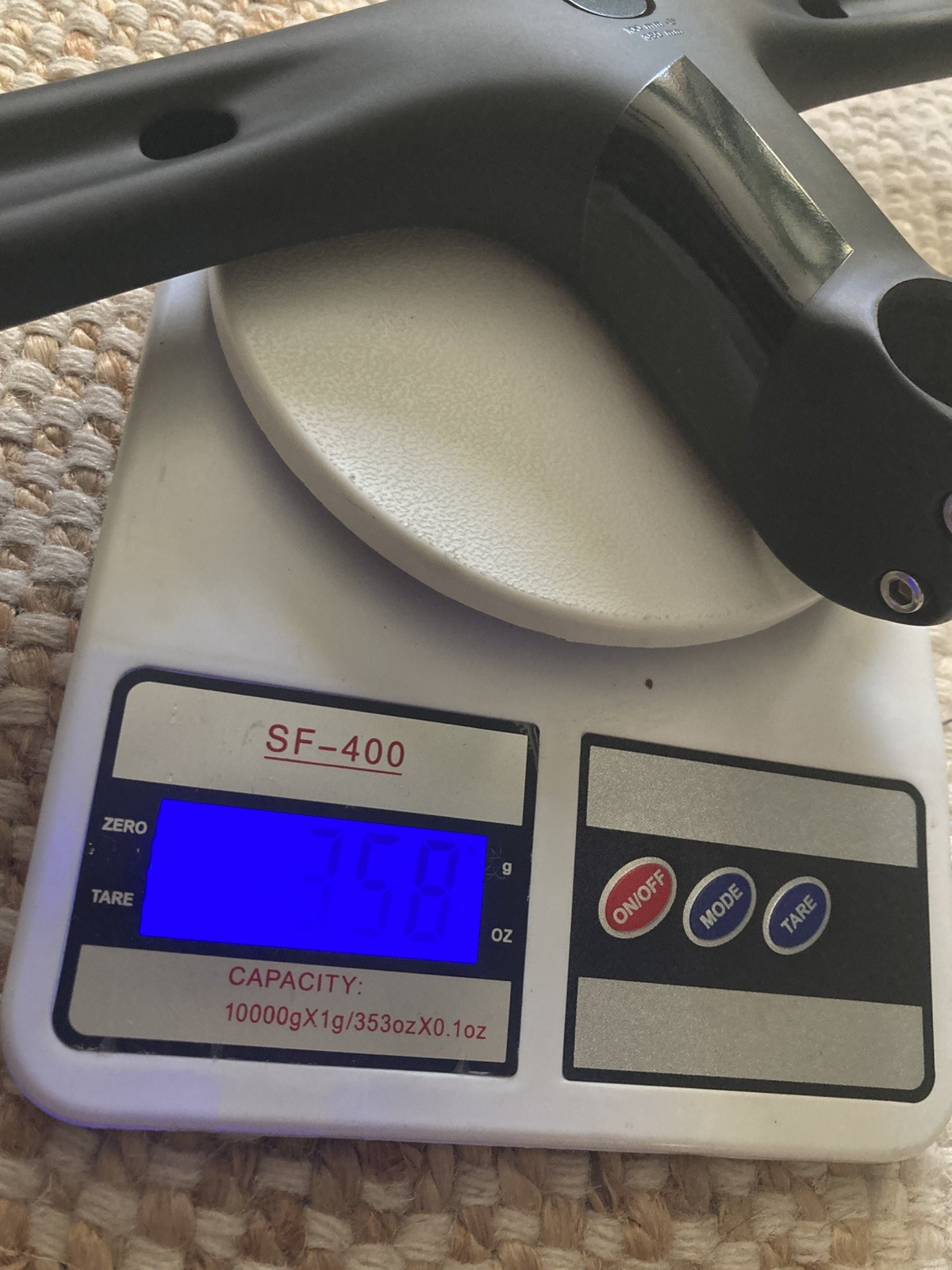 Black Inc integrated handlebar 100 mm x 38 cm road gravel bike carbon barstem