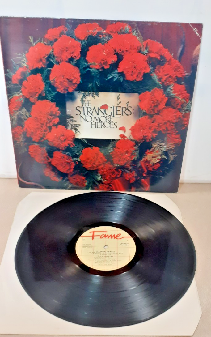 The Stranglers No More Heroes Lp Vinyl Record 1977 UK Original Charity Sale