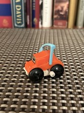 VINTAGE TOMY Wind Up Flip Floppers Orange Car 1978 Works Doesn  t Flip