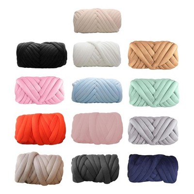 Chunky Yarn Arm Knitting Yarn Jumbo Tubular Yarn für DIY Teppichherstellung