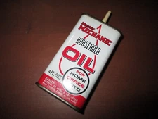 1960s 70s ?? + Master Mechanic Household Oil + Handy Oiler + NOS
