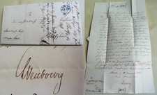 Brief STADE 1865: Magistrat nach B&uuml;tzow wg. T&ouml;pfer COMP&Egrave;RE; Signatur BM NEUBOURG