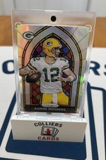 2017 Panini Prizm Aaron Rodgers Stained Glass Prizm Case Hit SSP #2 Packers