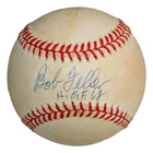 Bob Feller Autographed Official American League Baseball w/HOF PSA/DNA