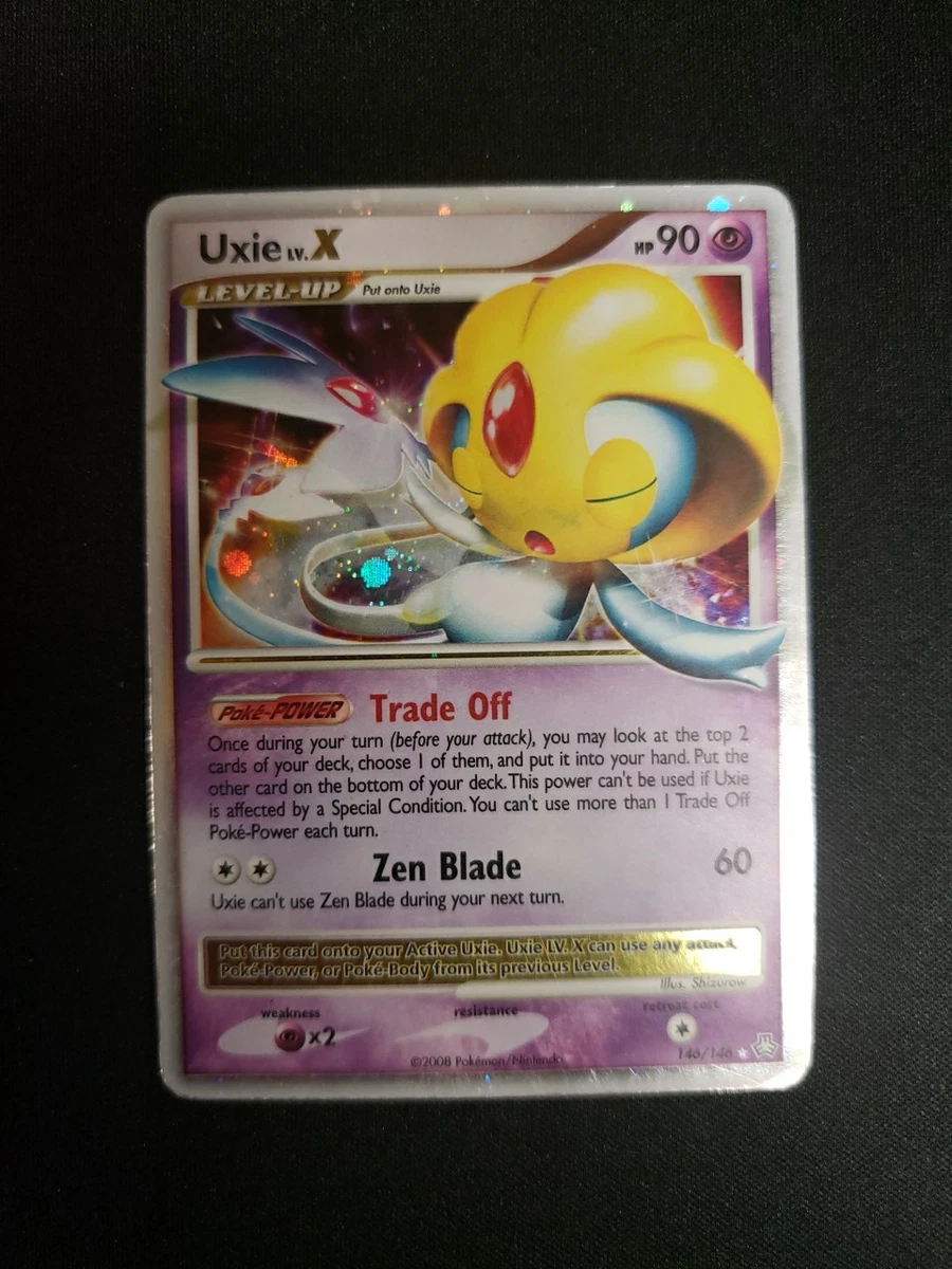 Uxie LV.X Pokémon TCG Cards | Updated Oct 2026