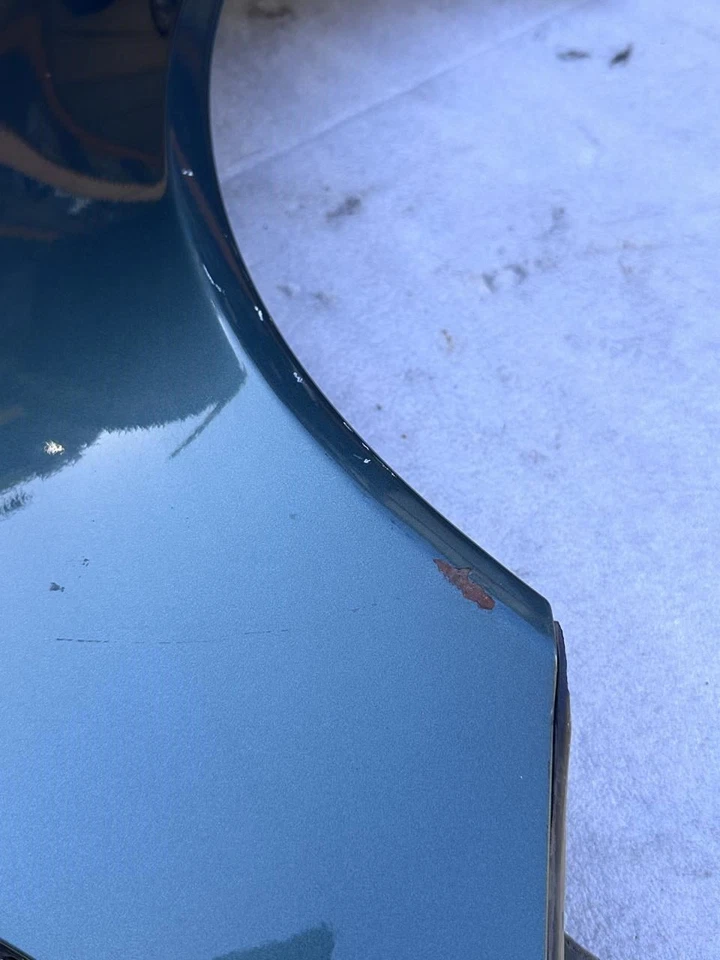 1994 MERCEDES S420 W140 LEFT DRIVER SIDE FRONT FENDER GREEN - Image 4 of 4