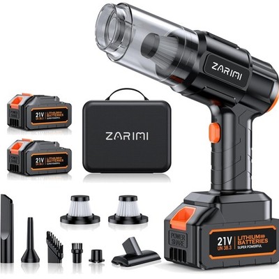 Car Vacuum Portable Cordless, 50000Pa High Power Rechargeable Dust Buster wit...