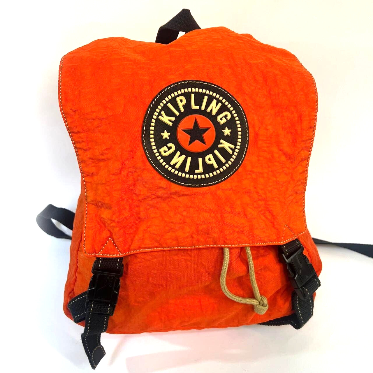 Vintage Kipling Large Backpack Drawstring Style B… - image 1