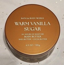 New Bath Body Works - "WARM VANILLA SUGAR" - Body Butter - 6.5 oz